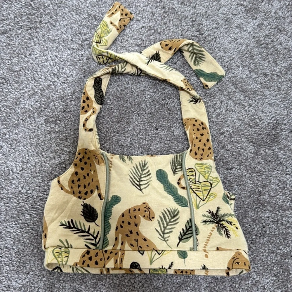 Kate Quinn Leopard Retro Sunsuit